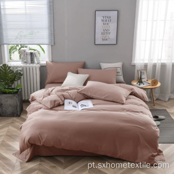 Softness Solid Color Folha plana Folha de cama